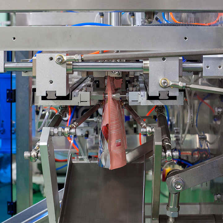 Automatic Doypack Pouch Form Filling Sauce Fruit Juice Sauce Coffee Liquid Spices Powder Horizontal Packaging Machine