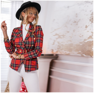 Lässiger <span class=keywords><strong>Blazer</strong></span> für Damen Damen <span class=keywords><strong>Blazer</strong></span> Femme Anzüge Damen Lady Formelle Büro kleidung für Damen Elegant - Product Image 6