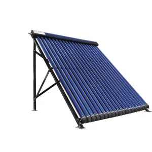 15 tubes U type commercial solar collector with 6 bar working pressure