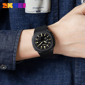 Reloj Digital Masculino SKMEI 2091, Fabricado en China, Correa de Silicona, Doble Pantalla, Cronómetro, Multifunción, Relojes de Verano - Product Image 5