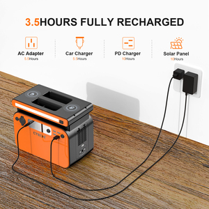 Estación de Energía Portátil con Carga Inalámbrica de 500W, Generador Solar, Banco de Energía con Almacenamiento de Energía - Product Image 3