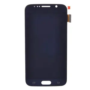 Mobil yedek LCD ekran dokunmatik ekran Digitizer Samsung Galaxy S6 cep telefonu ekran