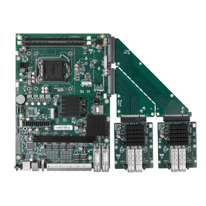 Placa Base Industrial OEM Intel Core I3 I5 I7 <span class=keywords><strong>FCLGA1151</strong></span> Bypass Soft Router ROS PfSense 6 LAN 6 SFP 10GbE Firewall - Product Image 1