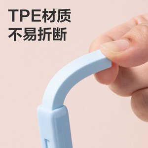 Deli Push Pull Eraser Pen Type VP198 Blue Green ABSTPE Material For School Office Use - Product Image 3