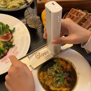 เครื่องพิมพ์อิงค์เจ็ทแบบพกพาไร้สายอัตโนมัติ EVEBOT PrintPen พร้อมแอปพลิเคชันมือถือสำหรับพิมพ์อาหาร กาแฟ เค้ก ด้วยหมึกกินได้ - Product Image 5