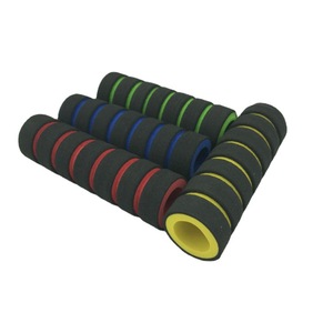 Puños para Manillar de Bicicleta de 22.2mm, Esponjosos y Cómodos, Accesorios para Ciclismo de Montaña, Negros con Anillo Interior Colorido - Product Image 4