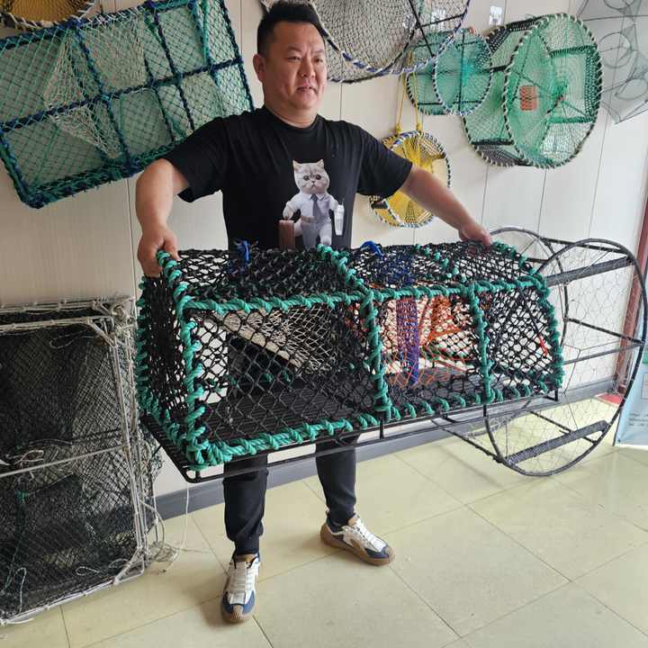 Lobster Pot - Durable Steel Welding Immersion Plastic Frame