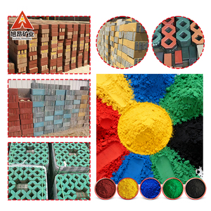Colorazione di cemento colorato di ossido di ferro pigmento di colore mattone pavimentazione parcheggio uso ferro verde ferro nero - Product Image 5