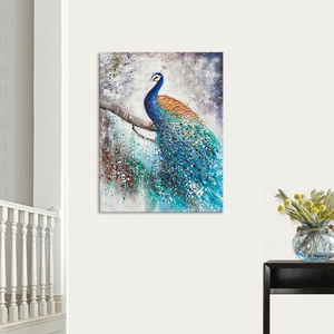 Mosaico di Diamanti Fai-da-Te, Ricamo di Pavone Colorato, Pittura con Diamanti 5D, Diamanti Quadrati e Rotondi, Arte in Cristallo Fatta <span class=keywords><strong>a</strong></span> Mano, <span class=keywords><strong>Punto</strong></span> <span class=keywords><strong>Croce</strong></span> - Product Image 4