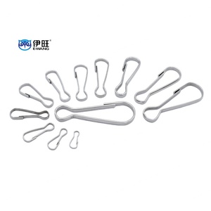 EWANG Lanyard Snap Spring <b>Hooks</b> Snap <b>Clips</b> Simplex <b>Hook</b> for Key Chain - Product Image 1