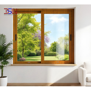 หน้าต่างบานเลื่อน UPVC ดีไซน์หรูหรา พร้อมกลไกยก-ปลดล็อค ทำความสะอาดง่าย ระบบสปริงบาลานซ์ กระจกสามชั้น มาตรฐาน Energy Star เหมาะสำหรับบ้านสไตล์เอ็ดเวิร์ด - Product Image 1