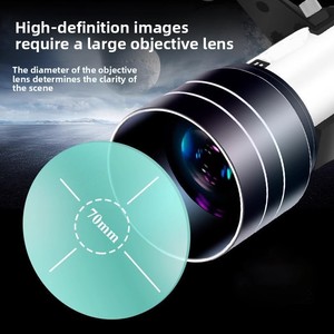 Télescope de vision nocturne professionnel, outil d'enseignement d'astronomie en plein air - Product Image 2