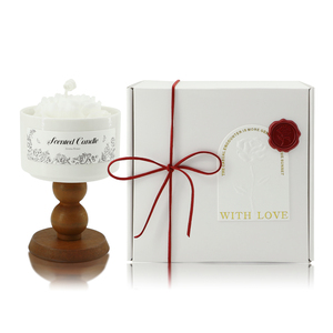 Porte-<span class=keywords><strong>bougie</strong></span> floral, aromathérapie, coffret cadeau personnalisé avec parfum de thé fruité, parfum naturel pour homme, usage quotidien - Product Image 2