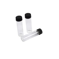 Flacons en verre OEM OEM de 15ml 30ml 45ml avec bouchons à vis Petit flacon transparent pour échantillon de liquide Flacon étanche
