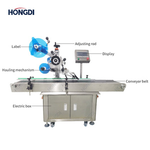 Flat Stainless Steel Manual Magnetic Disk Labeling Machine for <b>Optical</b> Discs Magnetic Disks Cans Bottles Cartons - Product Image 3
