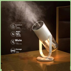 Atomización ultrasónica, doble pulverizador, difusor de aire para coche, botella, oficina, hogar, luz Led, <span class=keywords><strong>Humidificador</strong></span> <span class=keywords><strong>ambiental</strong></span> - Product Image 2