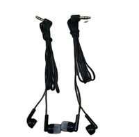 Écouteurs intra-auriculaires filaires jetables HUAYUNUO de haute qualité, mini-écouteurs espions avec transducteur dynamique AAC, étanches IPX3, basses puissantes