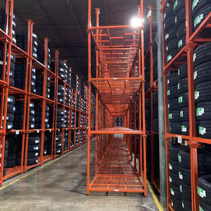 Oferta: Estanterías Metálicas Industriales Europeas de Alta Resistencia, Apilables y Plegables, para Almacenamiento de Neumáticos, Capacidad de Carga de 500-2000 kg - Product Image 6