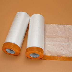 Película de PE antiestática Newstar 0.7, transparente blanca, para protección de pintura en muebles y pisos. - Product Image 1