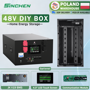 จัดส่งจากโปแลนด์ กล่องแบตเตอรี่ Lifepo4 แบบเรียงซ้อน 48V พร้อมชุดอุปกรณ์ DIY  ตัวเลือกเสริม JK V19 BMS สำหรับสร้างระบบไฟฟ้าสำรองสำหรับบ้านแบบออฟกริด - Product Image 1