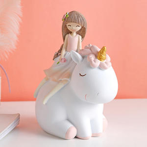 Coffre-fort <span class=keywords><strong>licorne</strong></span> mignon, <span class=keywords><strong>tirelire</strong></span>, boîte de pièces de monnaie, Animal de dessin animé, pour enfants et adultes, décor de chambre Kawaii, cadeau de noël, - Product Image 2
