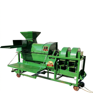 Máquina Trilladora de Múltiples Cultivos con Motor Diésel de 5.5/7.5 Kw para Soja y Trigo, Alta Capacidad 1000-2000kg/h, Construcción de Acero al Carbono - Product Image 1