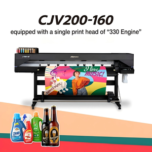 Máquina de Impresión y Corte CJV200-160 de 1 Cabezal para MIMAKI con Diseño de Cabezal de Alta Densidad y Tecnología de Control de Gotas de Tinta de Alta Precisión - Product Image 1