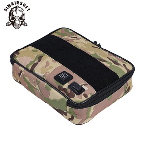 Sac de transport tactique compact personnalisé Sinairsoft 500D Multi-Camo en nylon durable avec fermeture éclair - Product Image 3