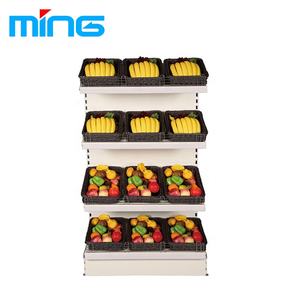 Suporte para Frutas <span class=keywords><strong>Banana</strong></span> <span class=keywords><strong>Rack</strong></span> com 3 Andares para Exposição de Vegetais em Lojas - Product Image 3
