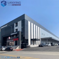 Almacén de Estructura de Acero Prefabricado de Bajo Costo y Construcción Rápida, Taller Industrial Metálico, Edificio de Almacenamiento