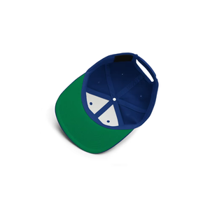 Gorra Snapback Gris de 6 Paneles con Bordado de Logotipo de Cruz Azul en la Parte Delantera, Unisex, Ajustable, Estilo Casual - Product Image 5