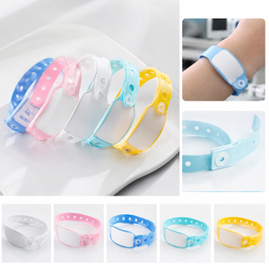 Pulsera de PVC Imprimible con RFID/NFC para Hospitales, Personalizable y Ajustable, para el Seguimiento Seguro de Pacientes Mayores - Product Image 3