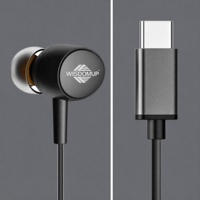 Écouteurs de jeu de haute qualité, type C, écouteurs filaires mains libres, écouteurs intra-auriculaires à réduction de bruit, vente en gros