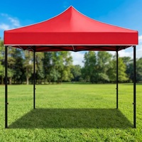 Tente de marché événementielle imperméable, auvent pliable d'extérieur, tente de vente pour la restauration, impression de logo personnalisée
