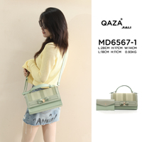 QAZA Grossiste Luxe Fashion PU Synthetic Sacs à Main et Sacs Bandoulière Tendance Marque Élégante pour Femmes