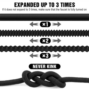 High-Pressure Soft Flexible Rubber Anti-Corrosion Non-Slip Exterior Quick Connector for Car Wash-ANSI Standard 3/4'' - Product Image 5