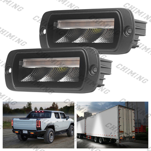 Xe tải đuôi ánh sáng đa chức năng màu trắng hổ phách off-road LED đảo ngược dừng Cảnh báo lái xe ánh sáng - Product Image 6