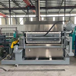 Familie Bedrijf Ei Dienblad Maken <span class=keywords><strong>Machine</strong></span> Productielijn Met Baksteen Oven Droogsysteem - Product Image 2