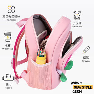 Cute Apple <b>Backpack</b> For Kids 13 Inches Waterproof Fruit Pattern <b>School</b> Bag Girls Student Tote - Product Image 4