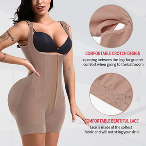 Dames Full Body Shaper Colombiana Post Buik Controle Full-Body Shaper Met Botten Stevige Controle Hoge Compressie Kleding - Product Image 6