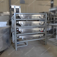 Machine de criblage vibratoire pour l'agrumation des arachides, des pignons de pin et des grains de café, installation facile