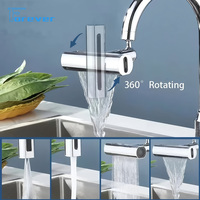 Accessoires de robinet de cuisine universels modernes, anti-éclaboussures, gouttelettes d'eau rotatives, agent moussant, buse d'extension pressurisée