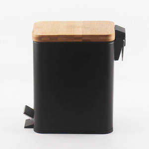 Chất Lượng Cao Hộ Gia Đình Văn Phòng Khách Sạn 5L 12L <span class=keywords><strong>Rose</strong></span> Gold Đồng Thép Không Gỉ Chất Thải Bin Nhà Phòng Tắm Thùng Rác Có Thể - Product Image 6