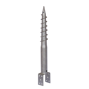 Ancrage de <span class=keywords><strong>poteau</strong></span> d'ancrage à vis galvanisé à chaud 71x71x685mm - Product Image 1