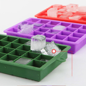 2025 24 sâu răng kem khuôn cao su chịu nhiệt độ cao nhỏ vuông Silicone Cube khay tùy biến - Product Image 1