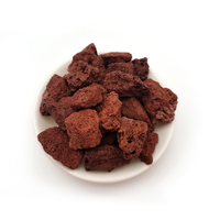 Poudre de roche volcanique haute performance pour barbecue, substrat de filtration pour aquarium et terrarium, matériau filtrant pour aménagement paysager