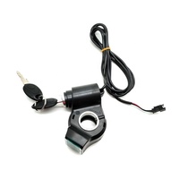 Puissance du moteur bouton avec voltmètre affichage clé de Contact pour Speedual Zéro 8X 10X Mini T10-ddm Électrique Scooters Pièces