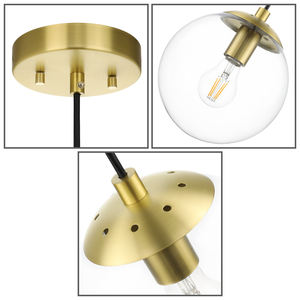 مصنع 1 مصباح سقف زجاجي خفيف قلادة حديثة مطبخ العالم إضاءة قلادة صغيرة - Product Image 5