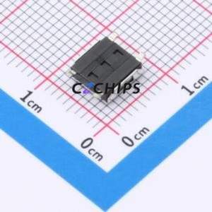 TS-1157-C-A Tactile Switch SMD Switch Single Pole Single Throw Round Button 2.6N Vertical Mount - Product Image 2