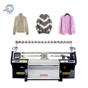 Hệ Thống 2 Hệ Thống 3 Mới Hoàn Toàn Tự Động Dệt Cổ Áo Dệt Hoa Tất Máy Dệt Kim Phẳng - Product Image 4